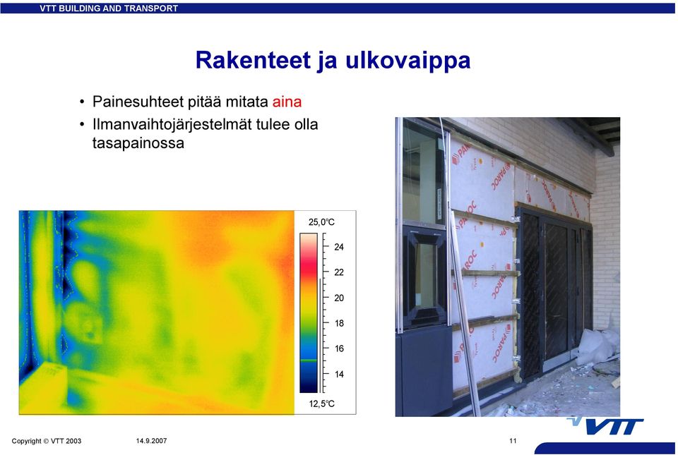 Ilmanvaihtojärjestelmät tulee olla