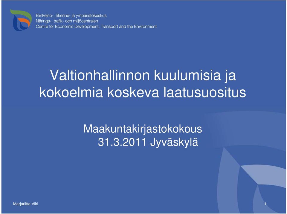 Maakuntakirjastokokous 31