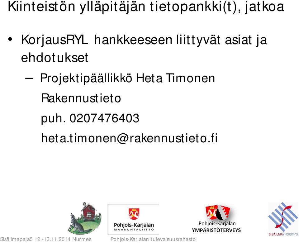 Projektipäällikkö Heta Timonen