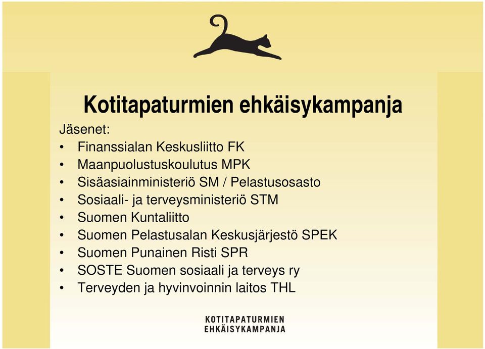 terveysministeriö STM Suomen Kuntaliitto Suomen Pelastusalan Keskusjärjestö SPEK