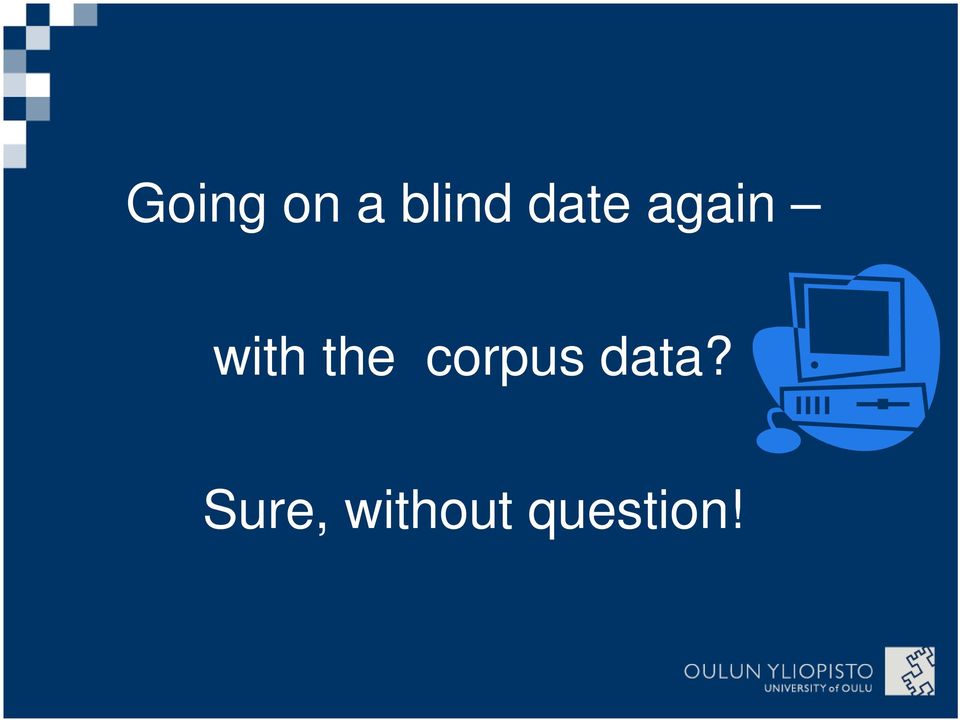 the corpus data?