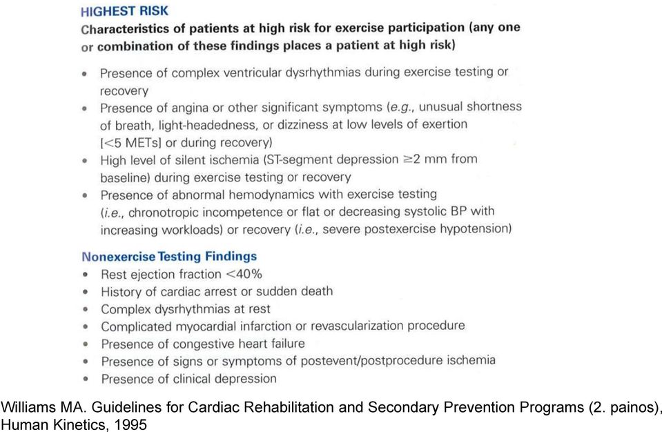 Rehabilitation and Secondary