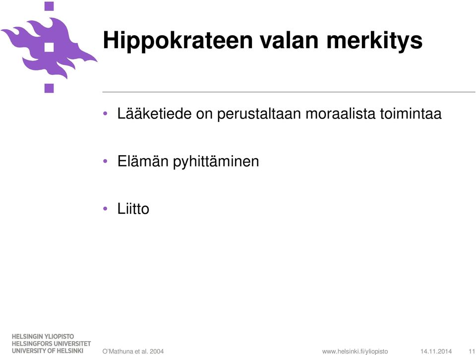 moraalista toimintaa Elämän