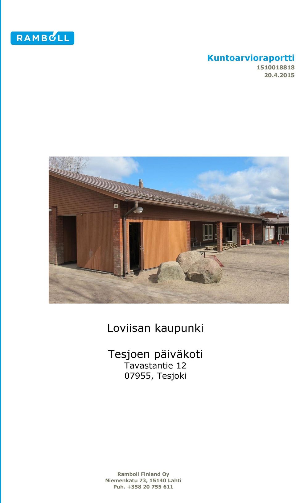 päiväkoti Tavastantie 12 07955,