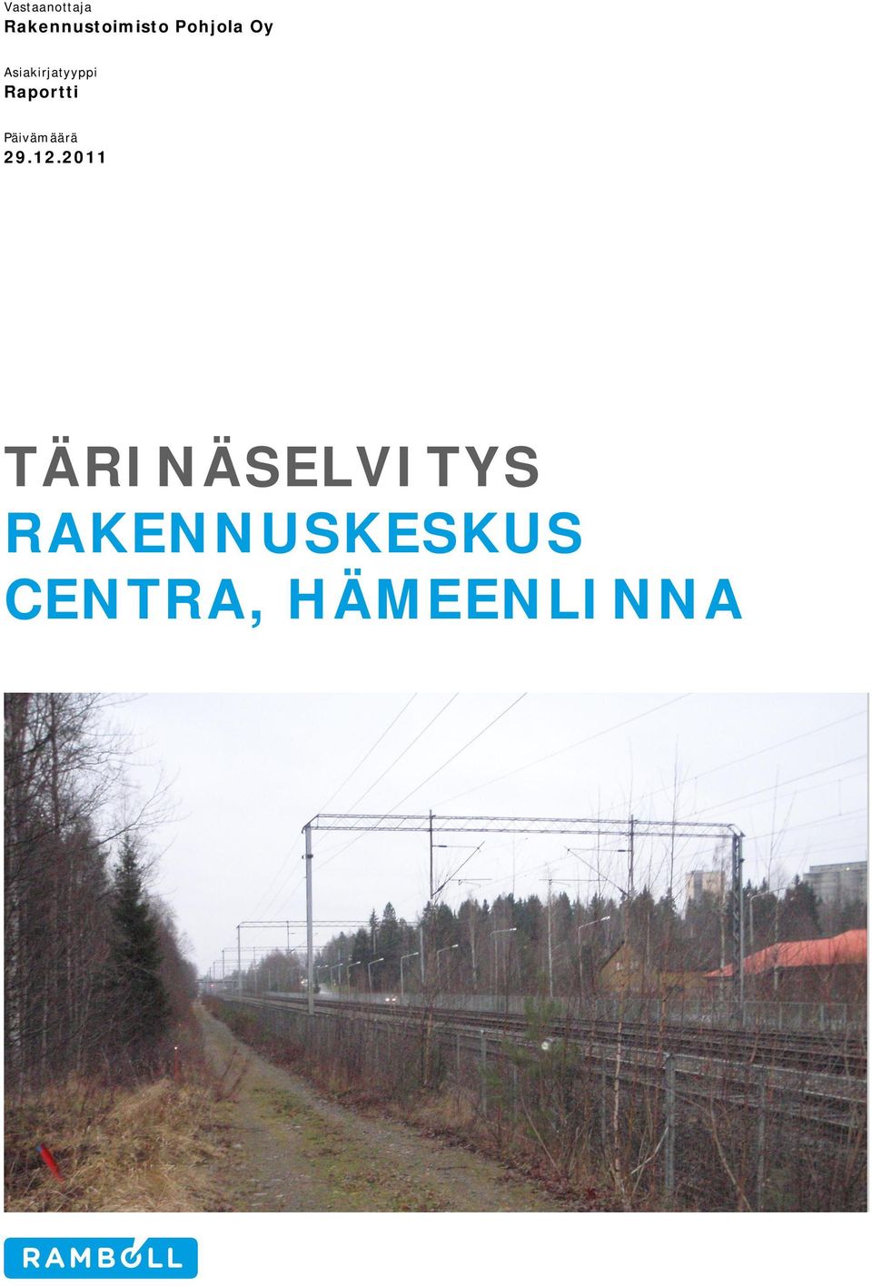 Raportti Päivämäärä 29.12.