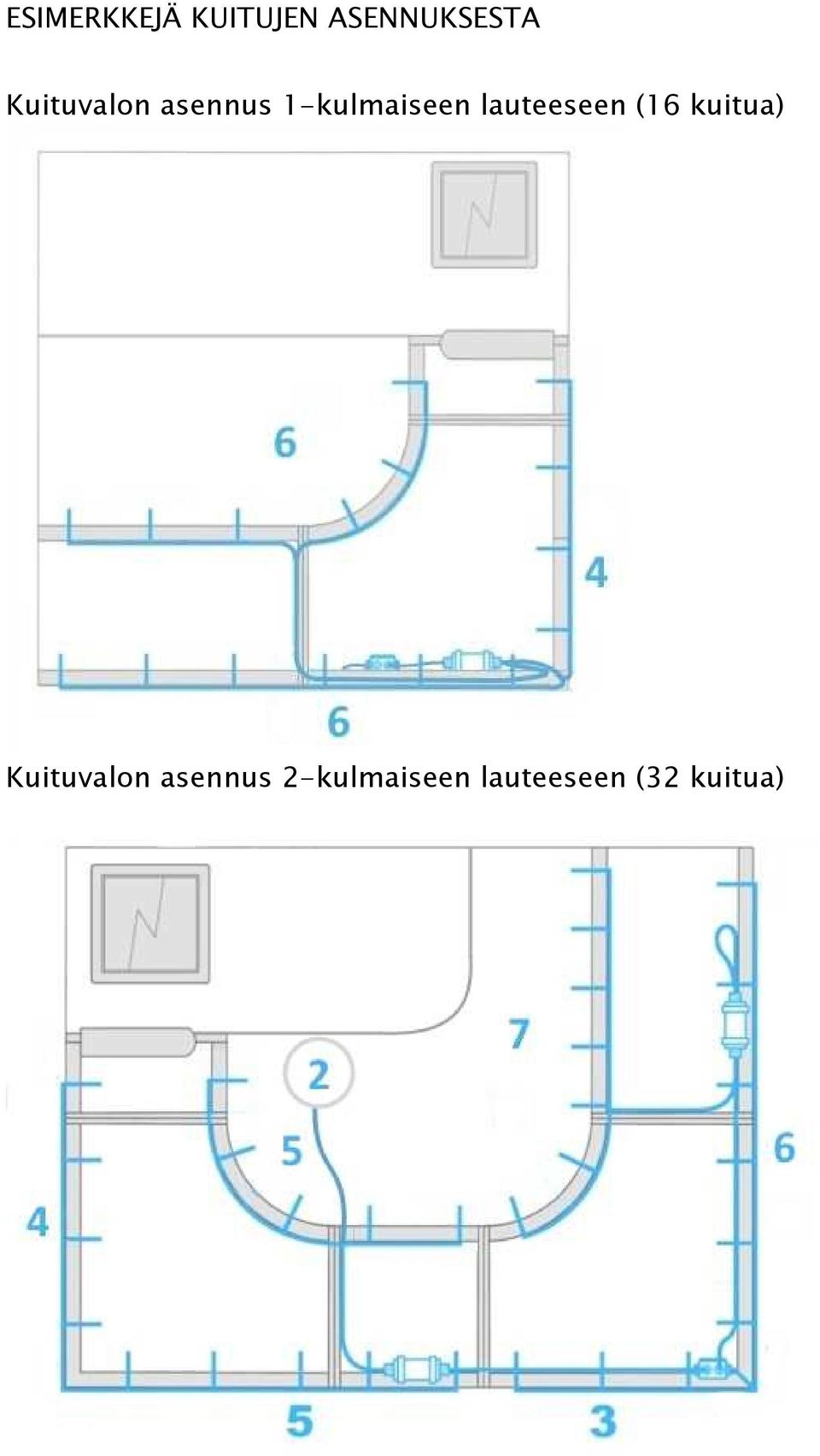 lauteeseen (16 kuitua) Kuituvalon