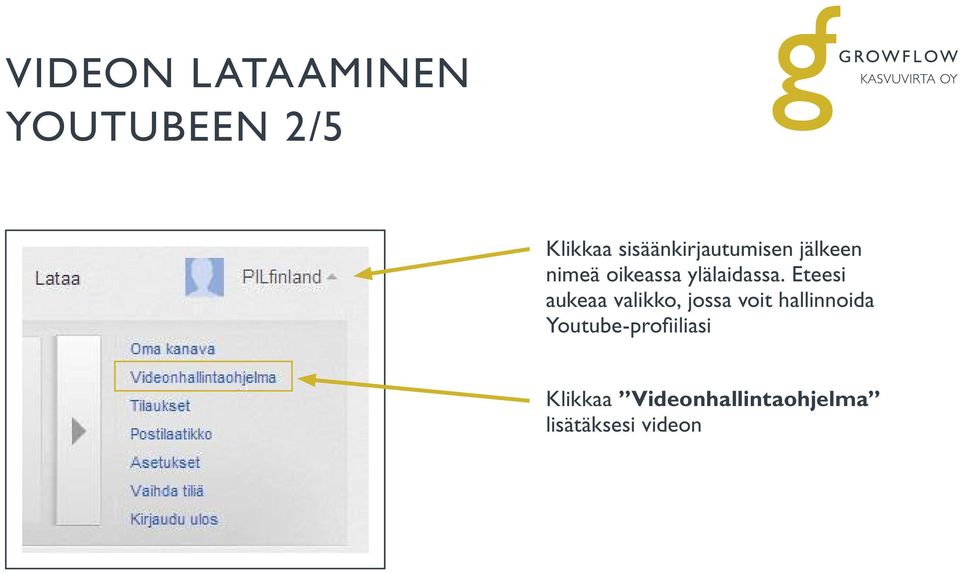 ylälaidassa.