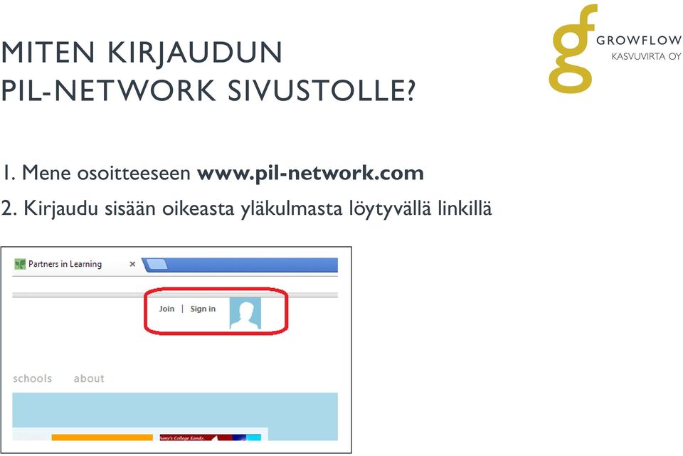 Mene osoitteeseen www.pil-network.