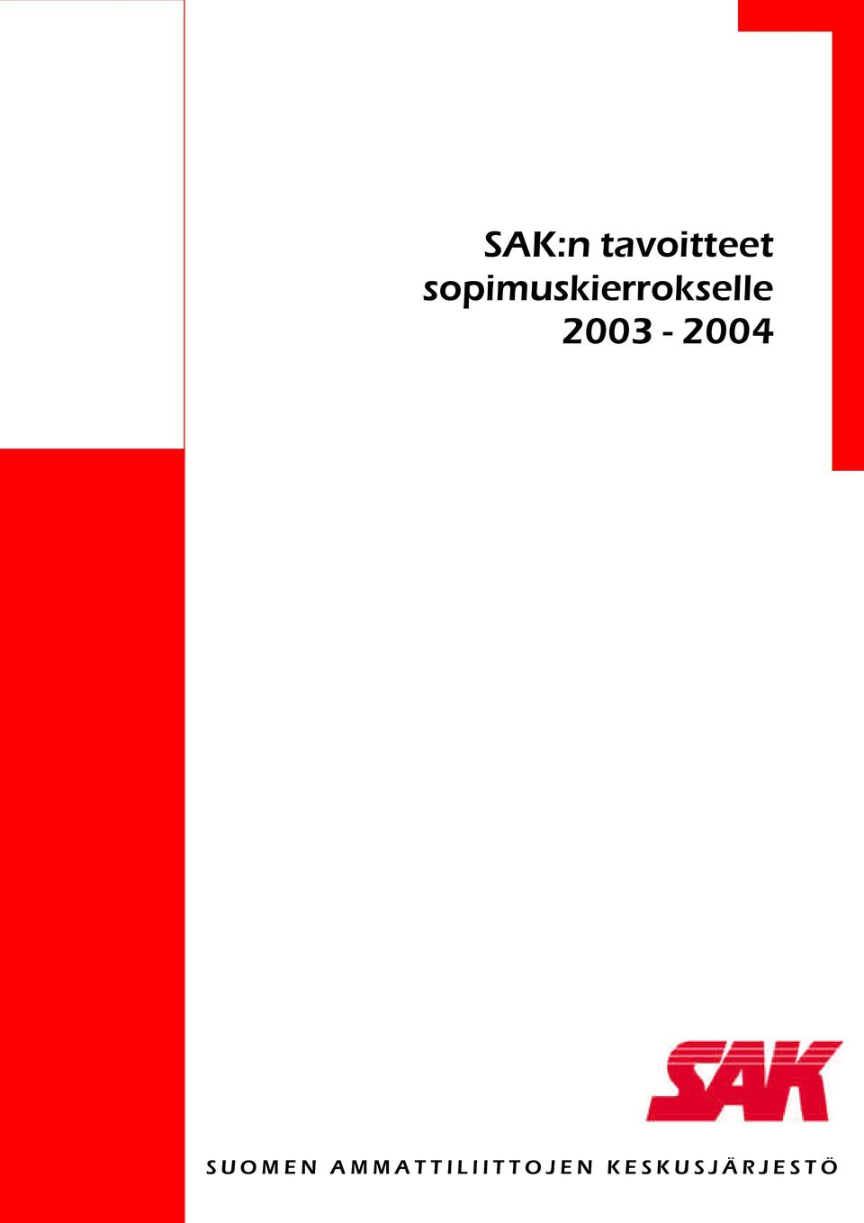 2003-2004 SUOMEN