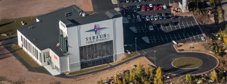 MIKÄ ON SIRIUS SPORT? Sirius Sport on uudenlainen kokous- ja aktiviteettikeskus, joka haastaa jokaisen ylittämään itsensä.