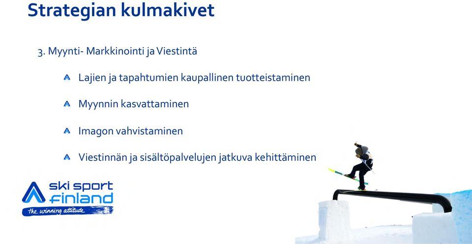 tapahtumien kaupallinen tuotteistaminen Myynnin