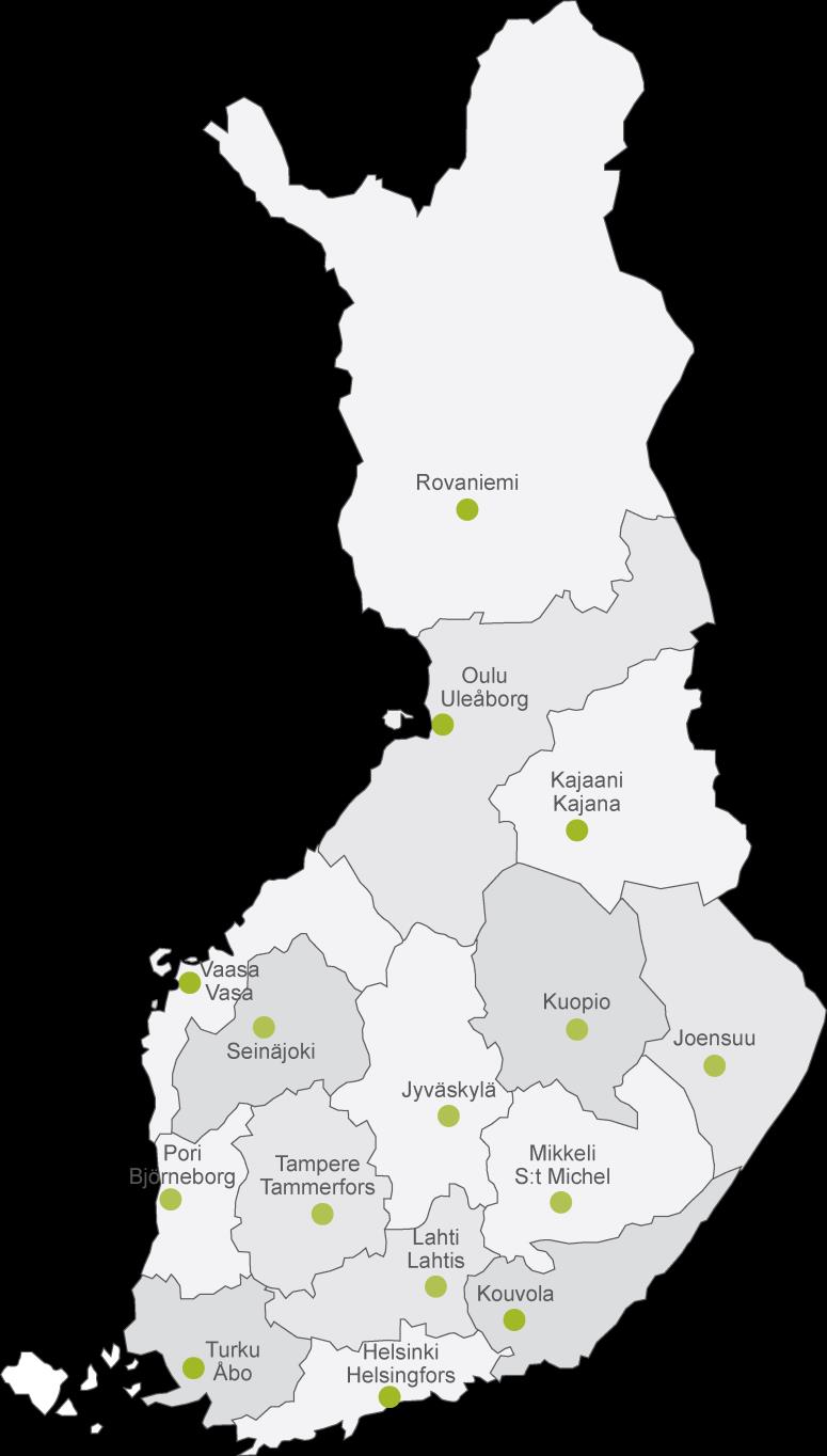 Pohjois-Savon TE-toimisto Pohjois-Karjalan TE-toimisto Keski-Suomen TE-toimisto Etelä-Pohjanmaan