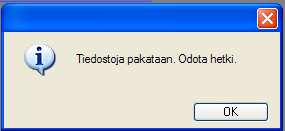 Projektin tiedot Projektin siirtäminen laskijalta toiselle Tämän ohjeen avulla saat siirrettyä ATOPsLite -laskentoja tietokantoineen laskijalta toiselle (=toiseen ATOPsLite ohjelmaan).