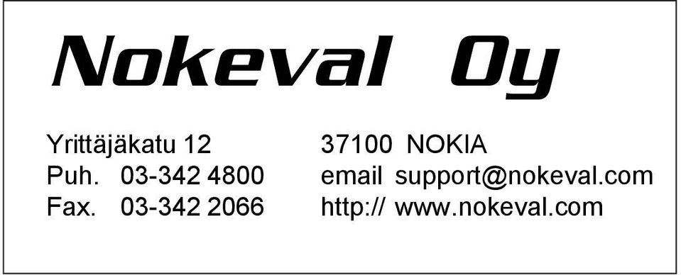03-342 2066 3700 NOKIA email