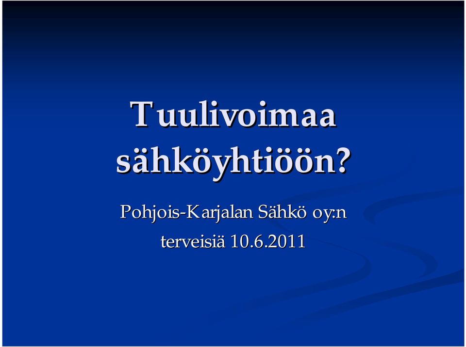 Pohjois-Karjalan