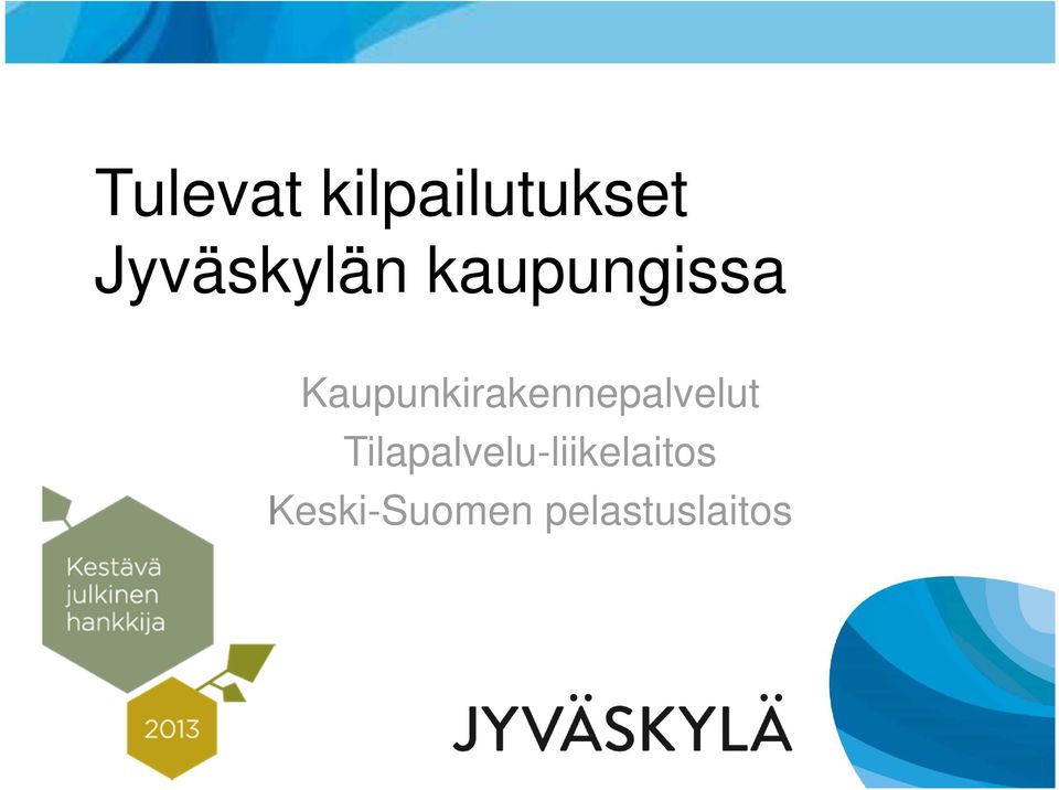 Kaupunkirakennepalvelut