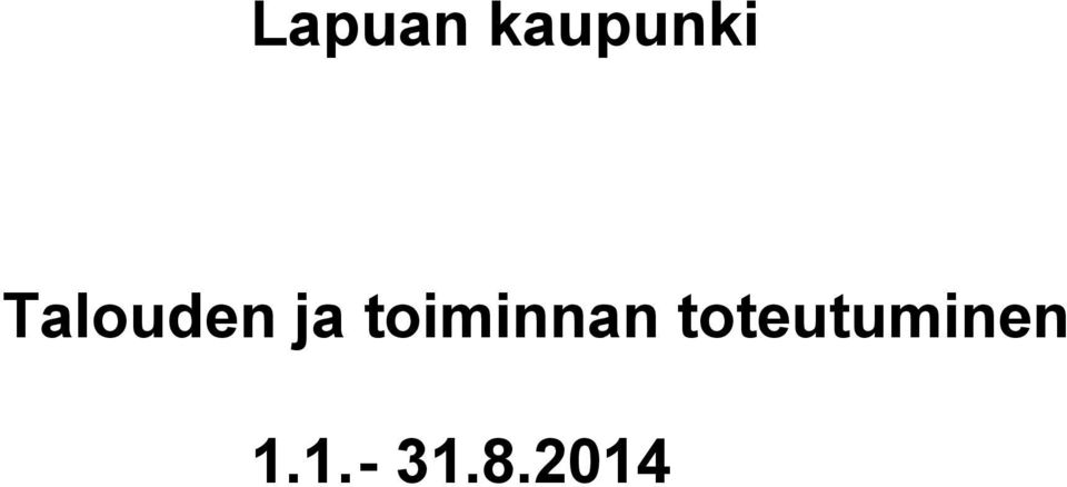 toiminnan