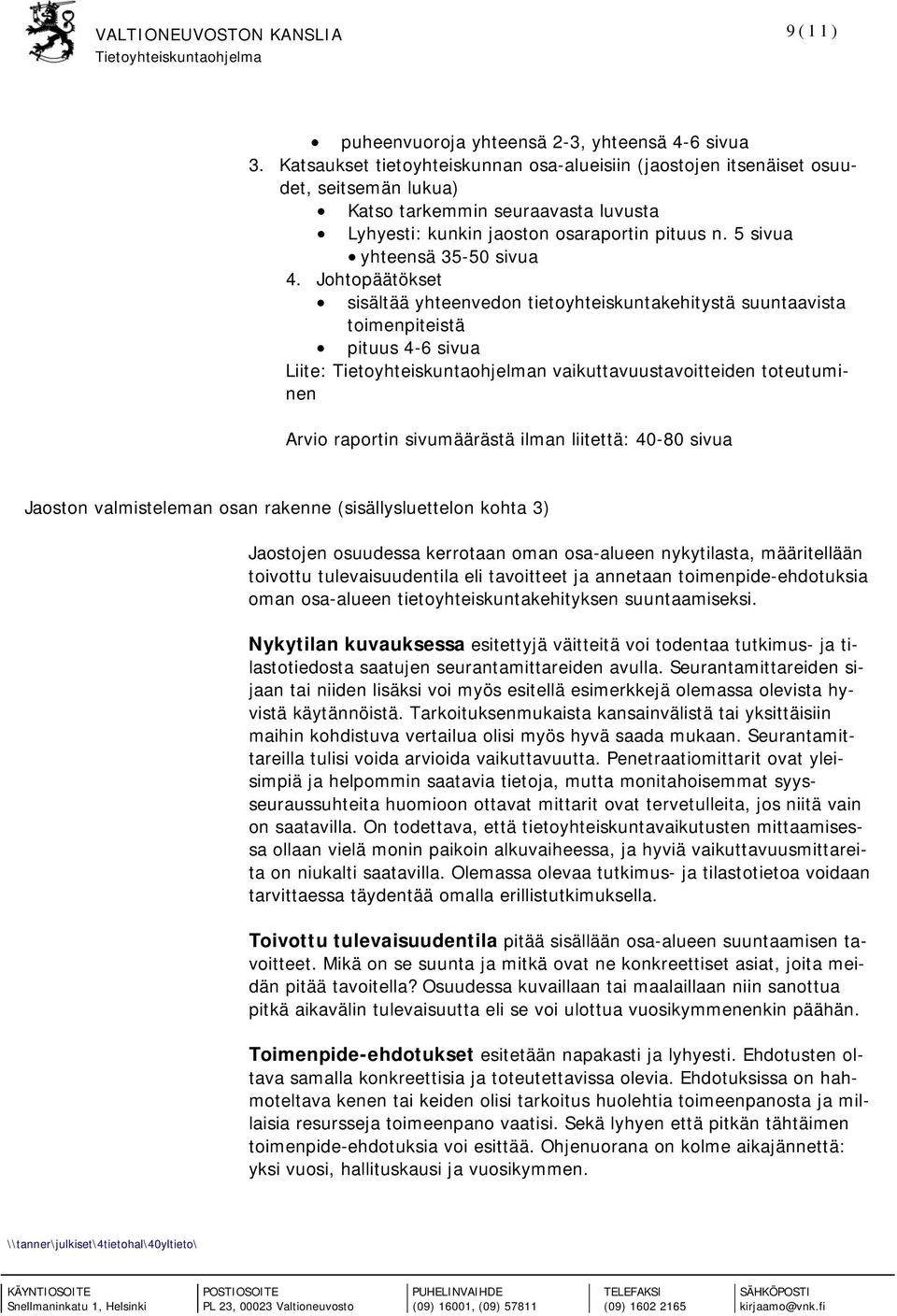 5 sivua yhteensä 35-50 sivua 4.