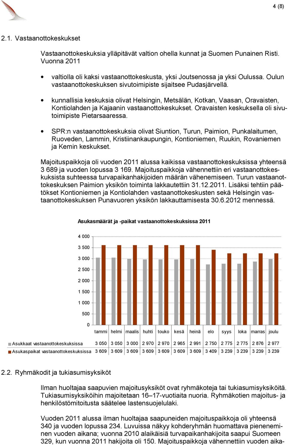 Oravaisten keskuksella oli sivutoimipiste Pietarsaaressa.