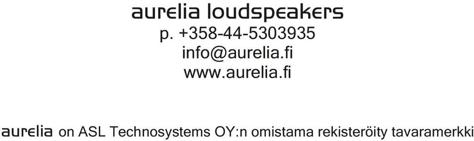 fi www.aurelia.