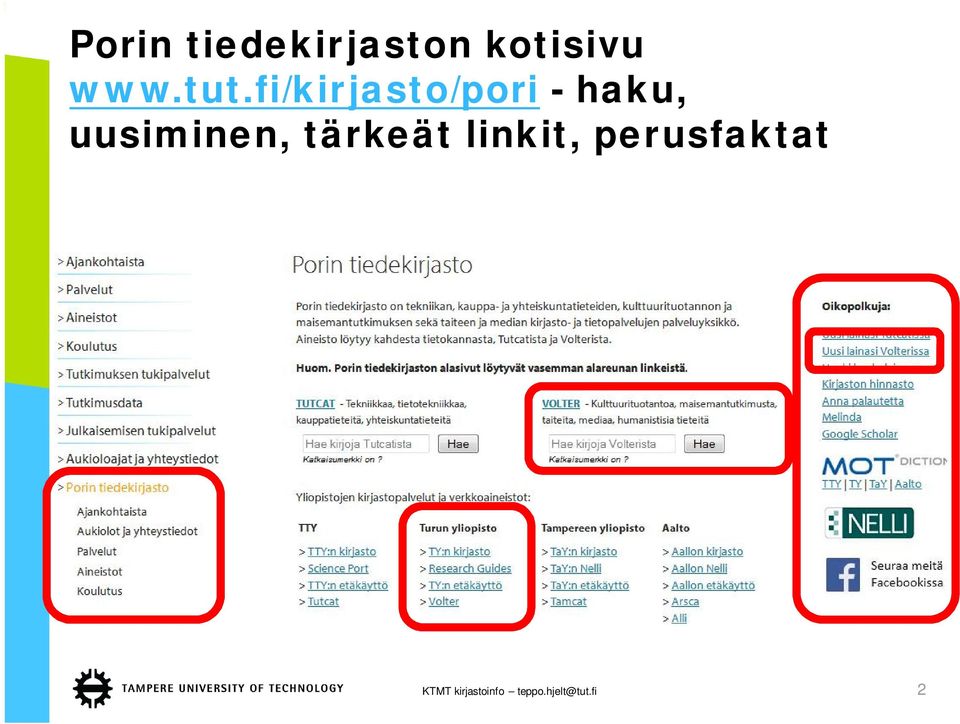 fi/kirjasto/pori - haku,