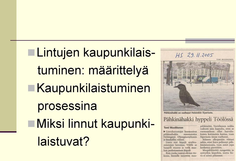 määrittelyä