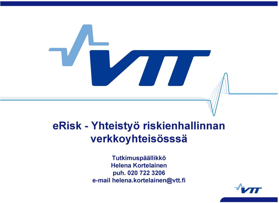 Tutkimuspäällikkö Helena