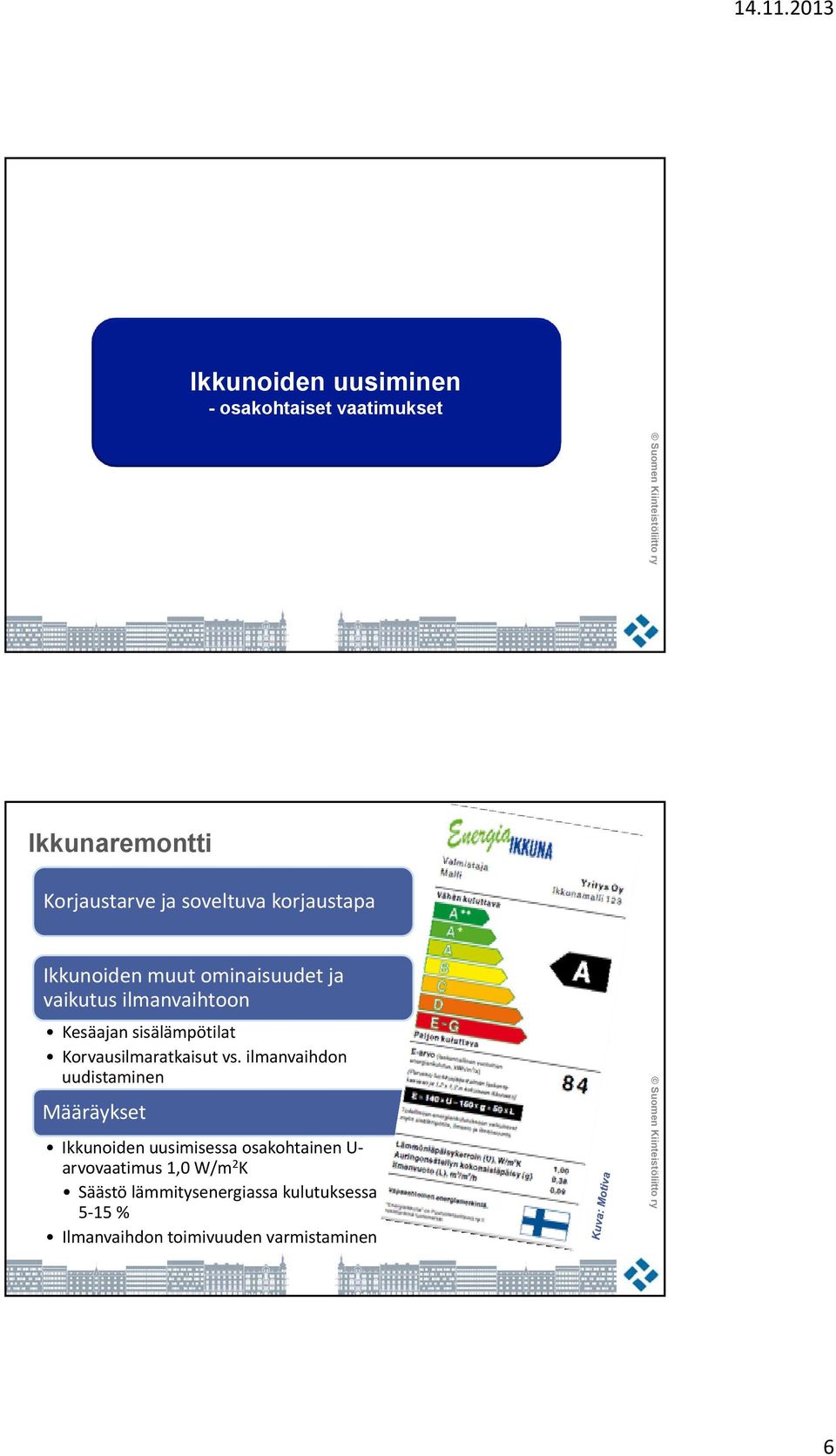 Korvausilmaratkaisut vs.