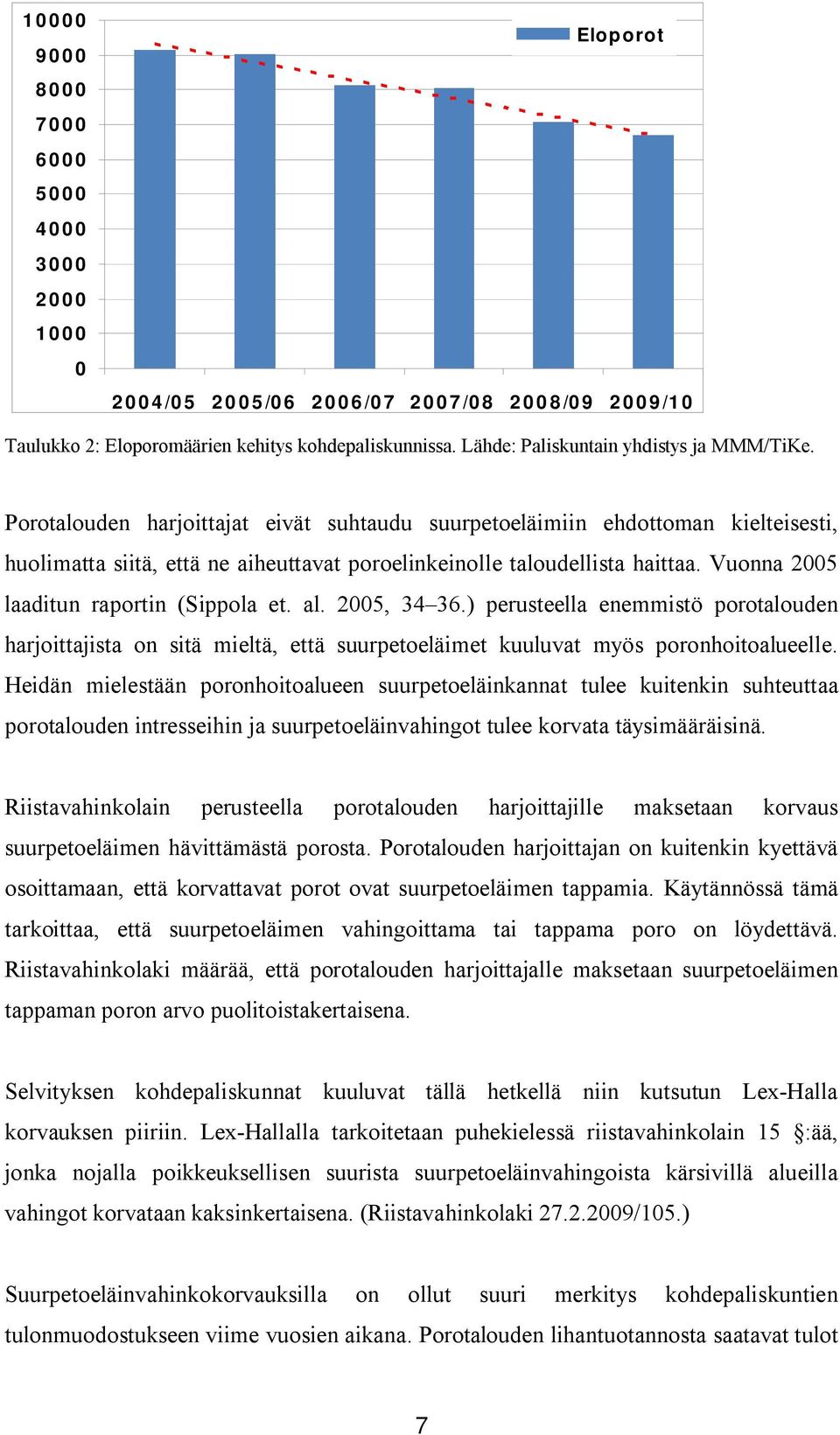 Porotalouden harjoittajat eivät suhtaudu suurpetoeläimiin ehdottoman kielteisesti, huolimatta siitä, että ne aiheuttavat poroelinkeinolle taloudellista haittaa.