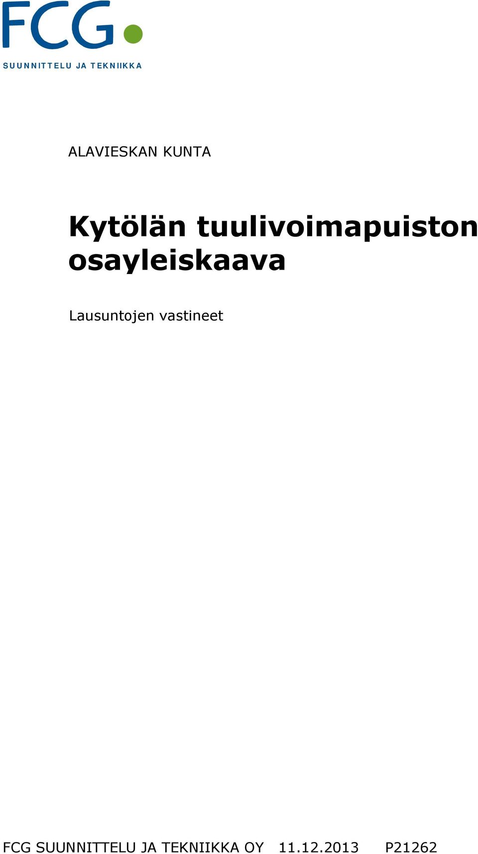 tuulivoimapuiston osayleiskaava