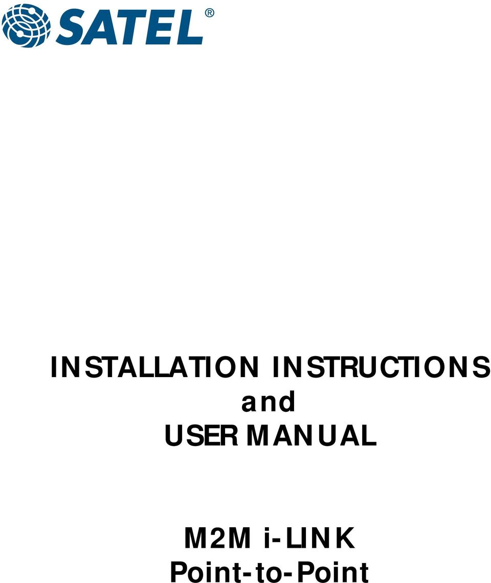 USER MANUAL M2M