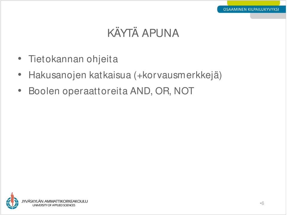 katkaisua