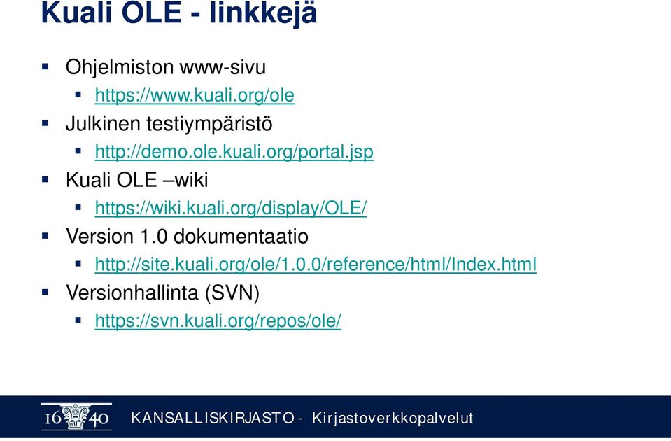 jsp Kuali OLE wiki https://wiki.kuali.org/display/ole/ Version 1.