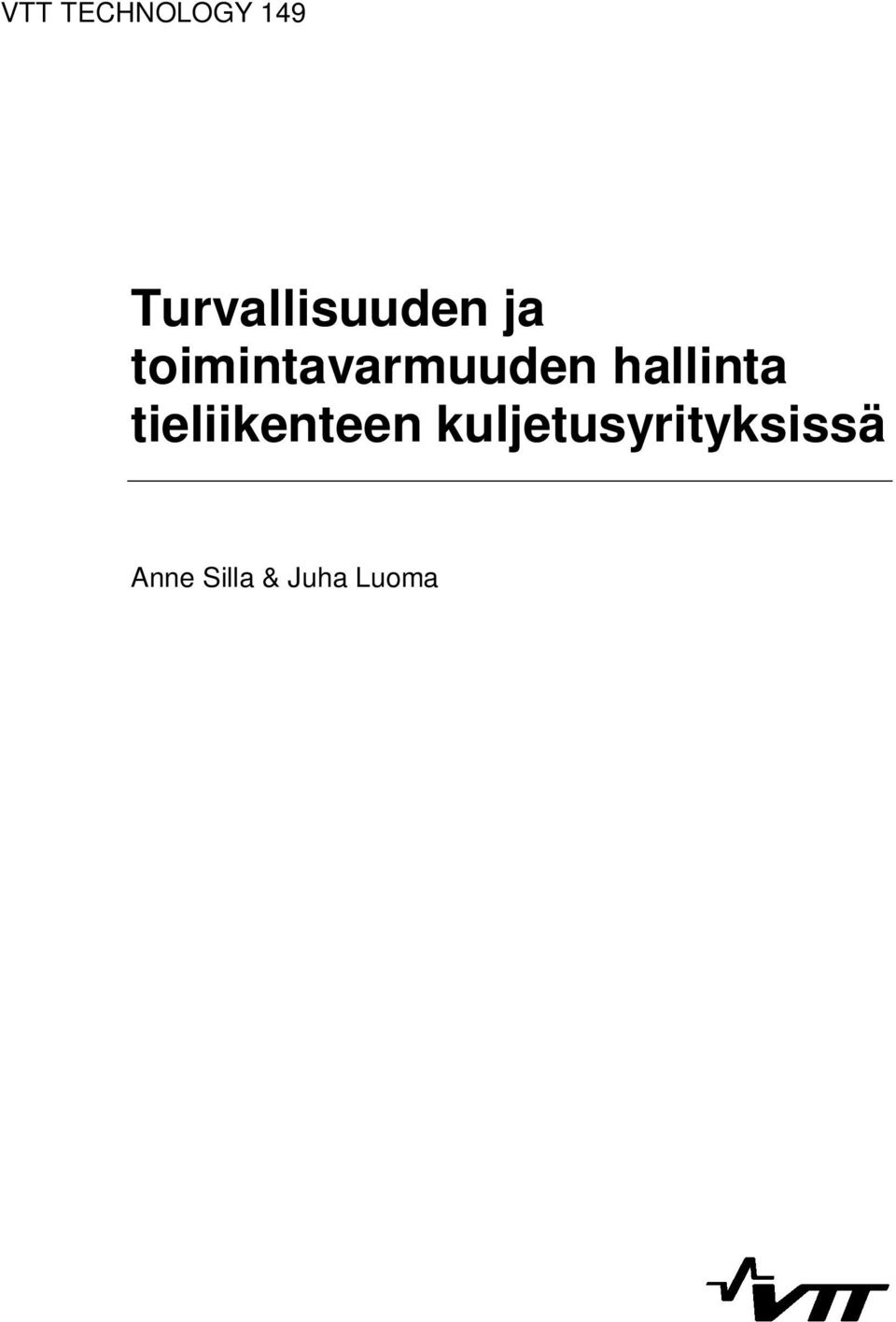 toimintavarmuuden hallinta