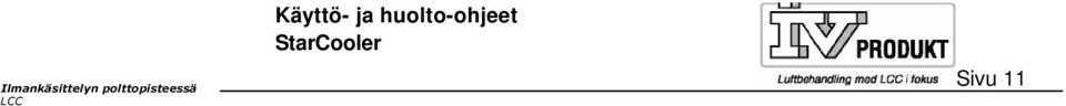 LCC Käyttö- ja