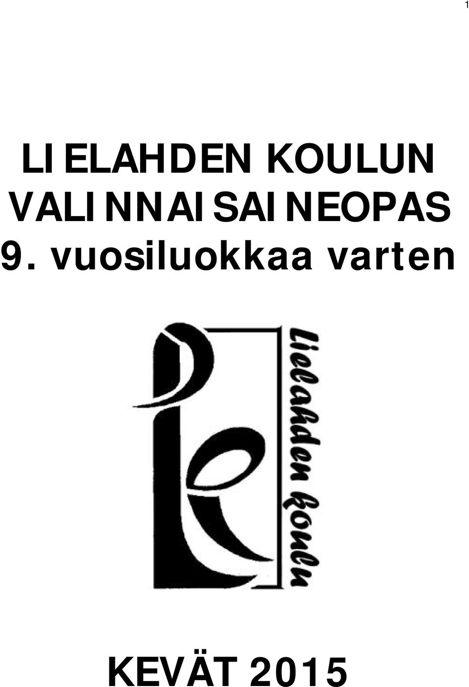 VALINNAISAINEOPAS