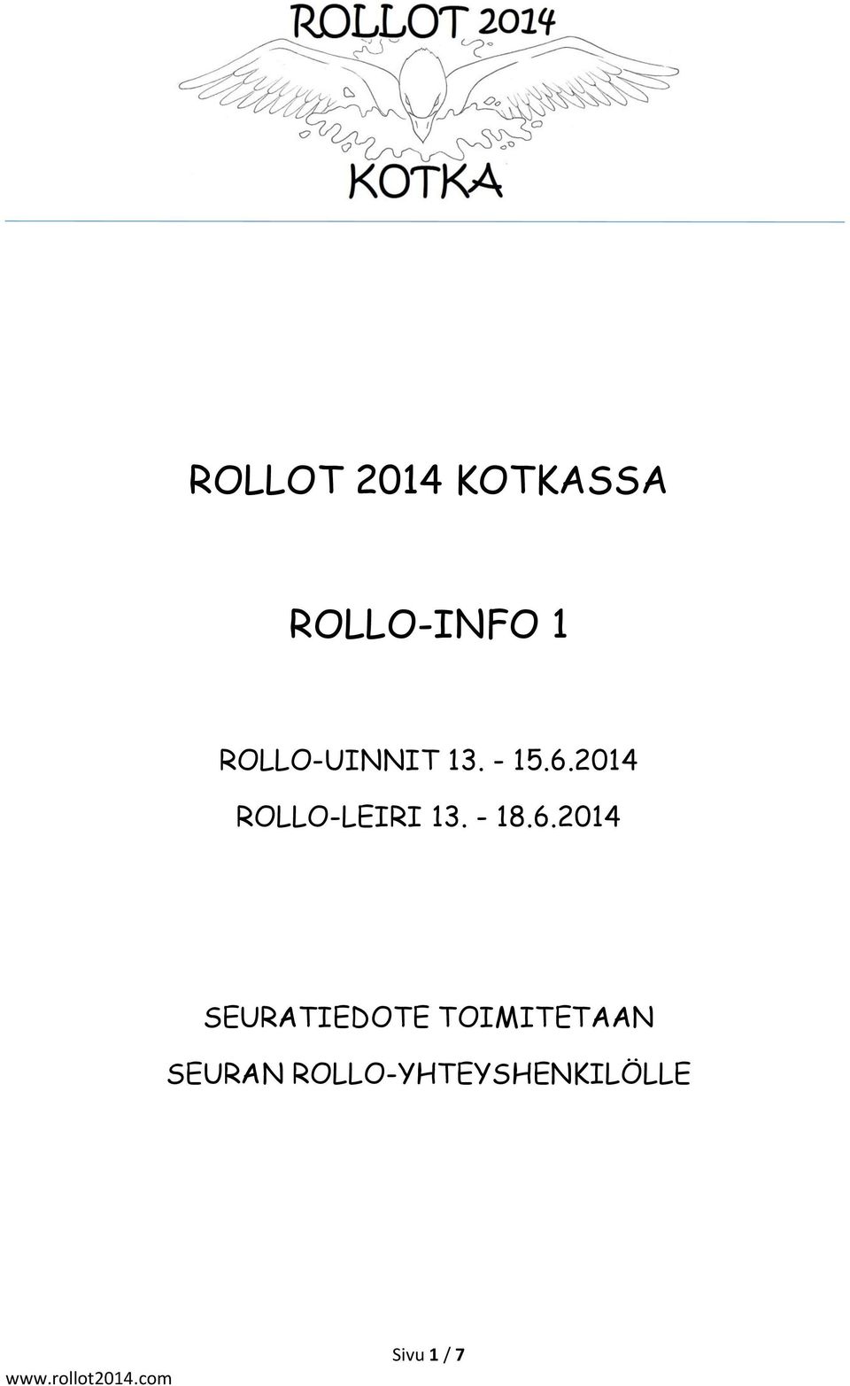 2014 ROLLO-LEIRI 13. - 18.6.