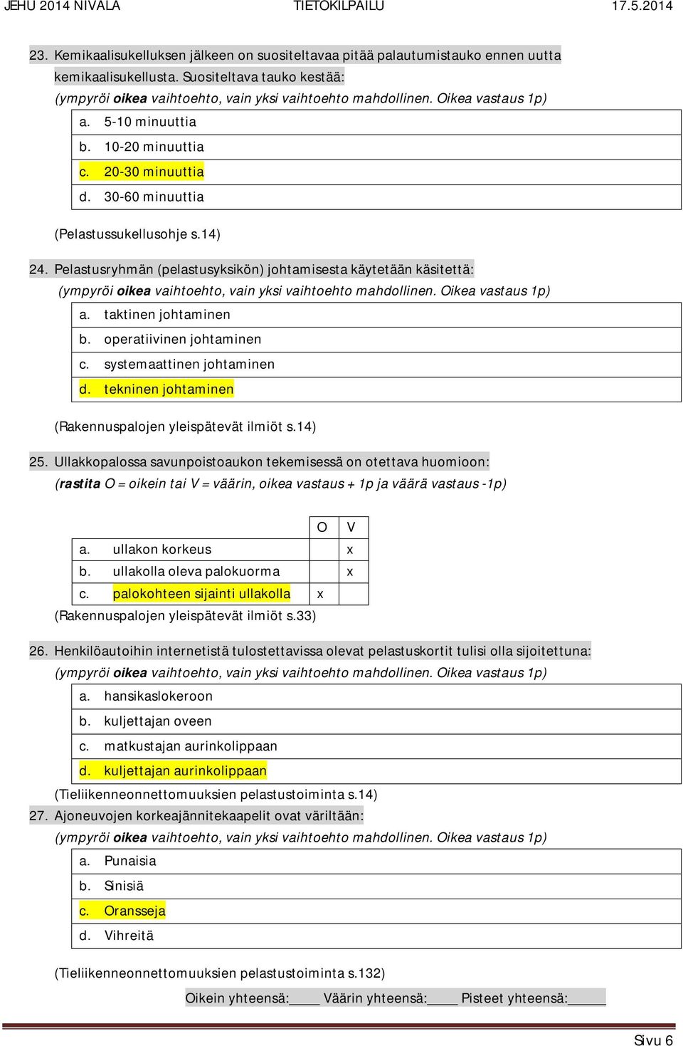 tekninen johtaminen (Rakennuspalojen yleispätevät ilmiöt s.14) 25.