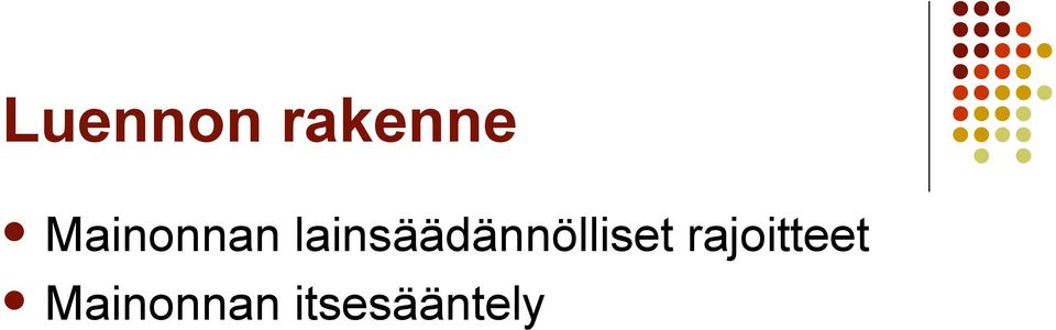 lainsäädännölliset