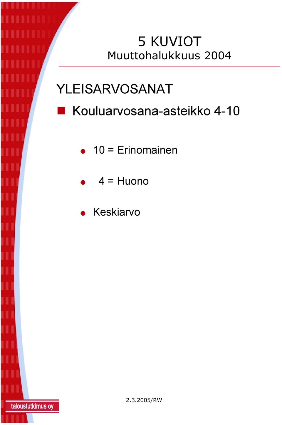 Kouluarvosana-asteikko