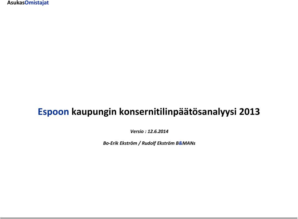 2013 Versio : 12.6.