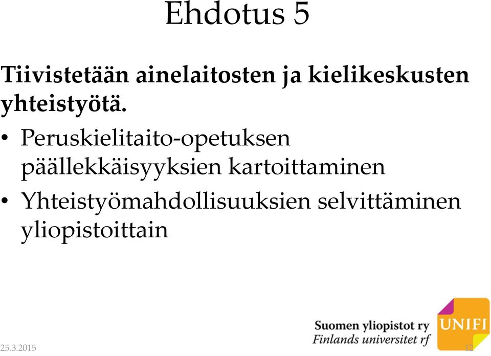 Peruskielitaito opetuksen päällekkäisyyksien