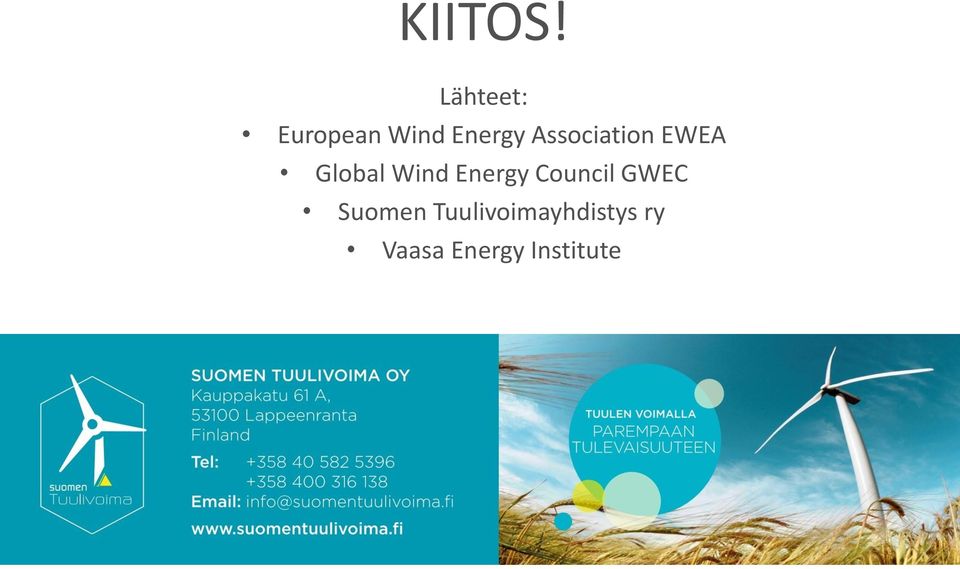 Association EWEA Global Wind