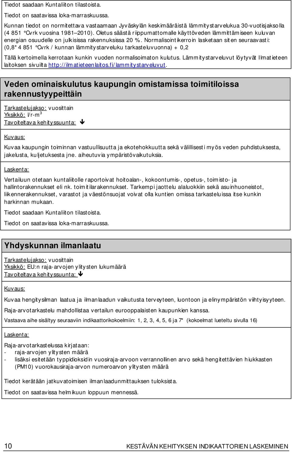 Oletus säästä riippumattomalle käyttöveden lämmittämiseen kuluvan energian osuudelle on julkisissa rakennuksissa 20 %.