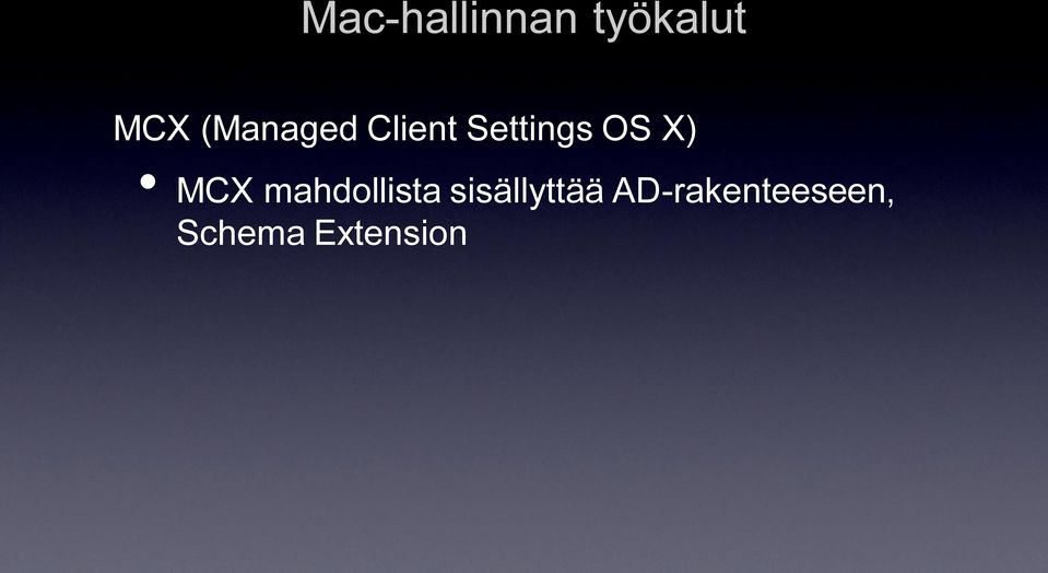 mahdollista sisällyttää