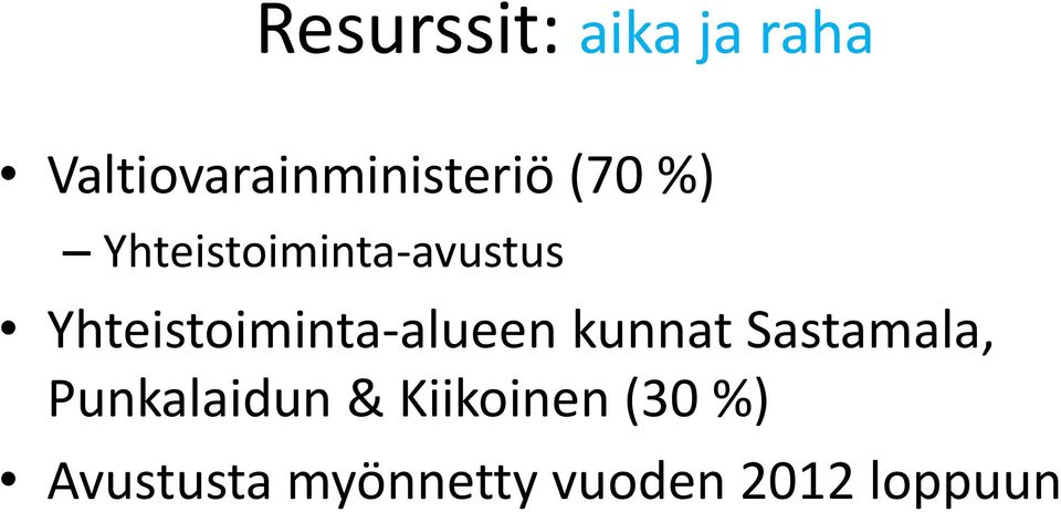 Yhteistoiminta-alueen kunnat Sastamala,