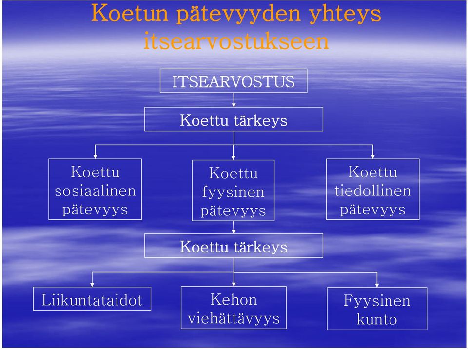 sosiaalinen fyysinen tiedollinen pätevyys pätevyys