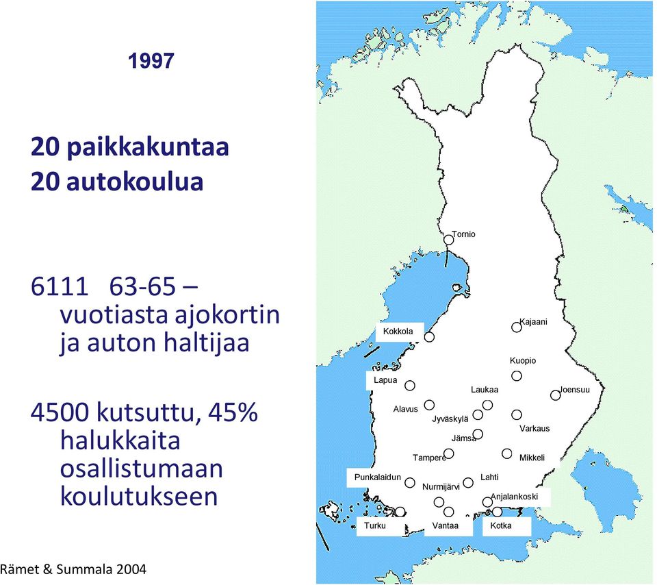 osallistumaan koulutukseen Lapua Laukaa Alavus Jyväskylä Varkaus Jämsä Tampere