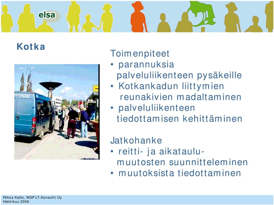 palveluliikenteen tiedottamisen kehittäminen Jatkohanke