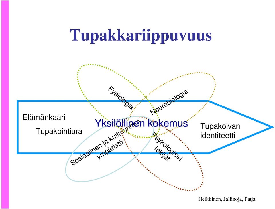 Neurobiologia Yksilöllinen llinen kokemus